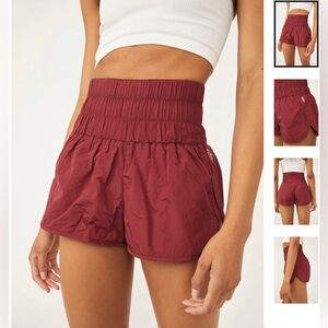 Free People The Way Home Shorts - Size L - Color: Jasper
